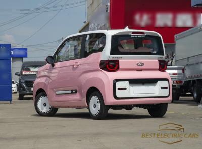 중국 100km/H Chery QQ EV 리튬 인산염 배터리 단 하나 모터 소형 전차 판매용