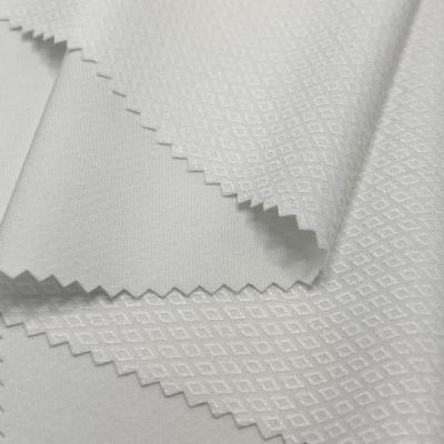 China 100D Diamond Grid 92 Polyester 8 Elastane Fabric Outdoor Jacket Fabric for sale