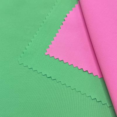 China Recycled 92 Nylon 8 Spandex Fabric Plain Weave Four Sided Elastic Beach Pants Fabric for sale