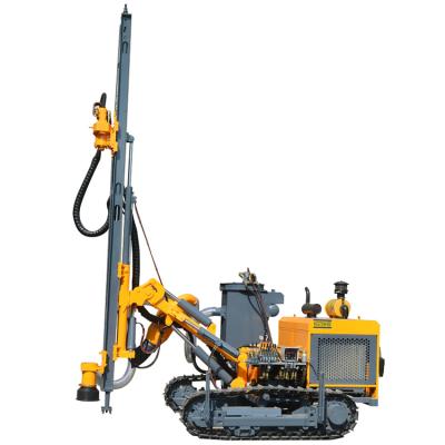 China DTH portable hard rock drilling rig mine hard rock drill crawler down the hole drilling rig machine blasting bored hole drilling rig for sale