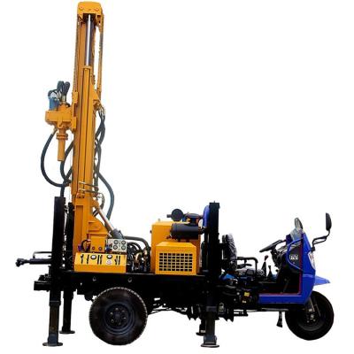 China DRILL QUICK SHIP CNSW200QTC 200m depth small portable tractor tricycle mounted water well drilling rigs for sale for sale