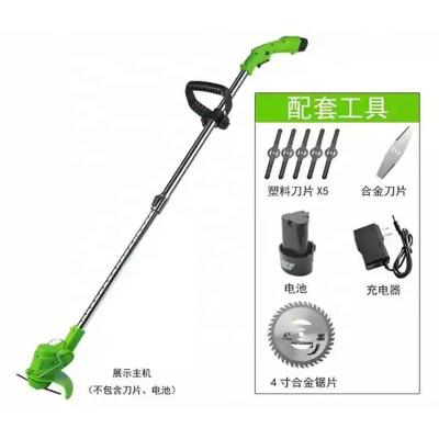 China Lawn Cleaning Garden Tools 12V Cutting Cordless Battery Grass Trimmer for sale