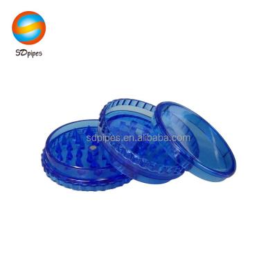 China 60mm Plastic 3part Plastic Smoking Herb Grinder for sale