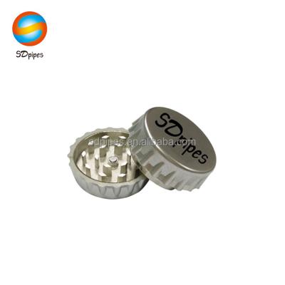 China Plastic + Metal Plastic and Metal Beer Bottle Herb Grinder Cap for sale