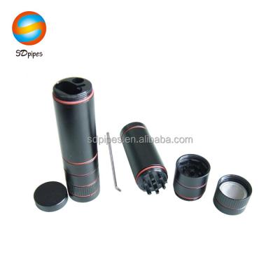 China Portable Mini Aluminum Portable Trip Herb Grinder for sale