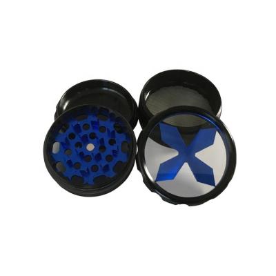 China New Style Cross Spice Herb Crusher Aluminum Grinder for Smoking Accessories for sale