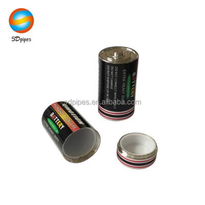 China Big D Aluminum Portable Battery Foil / Zinc Alloy Pill Case for sale