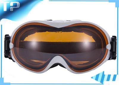 China Comfortable Womens Retro  Anti Fog Ski Goggles With Double Lens for sale