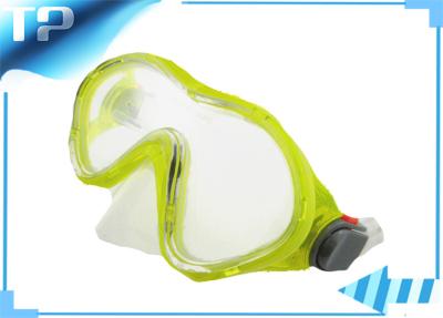 China Professional Silicone Full Face Diving Mask / Aqualung Dive Gear For Youth for sale