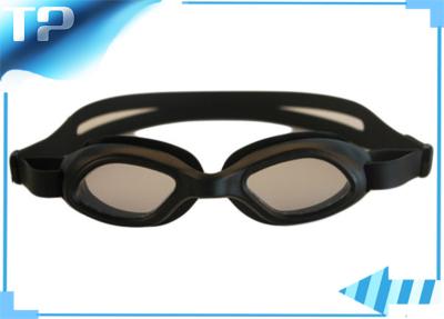 China Gafas antis de la nadada de la prescripción de la niebla de la juventud suave con la correa ajustable en venta