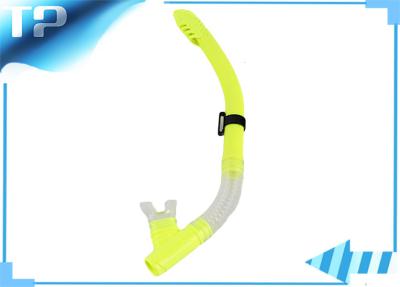 China Blue Free Aqualung Kids Snorkel Equipment With Flexible Joint for sale