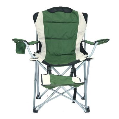 China Modern Wholesale price outdoor folding chair with footrest  camping chair Suitable for beach camping for sale