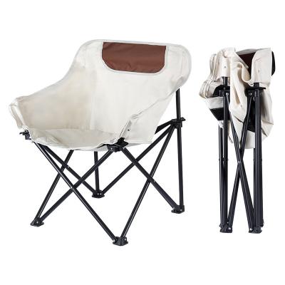 China Foldable and lightweight Hot Sale Outdoor White Folding Chairs Foldable Fishing Camping Beach Back Chair for sale