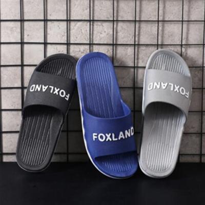 China Original Hotel Two Tone High Quality Flat Indoor Home Outdoor Fashion Slipper Summer Foam Anti-odor Men's Non-slip Memory Slippers for sale