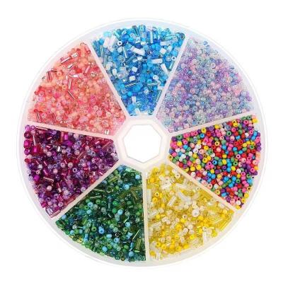 China Fgb Mixed Seed Beads Faceted Glass Loose Beads For Diy Earring Bracelet Necklace Jewelry Making for sale