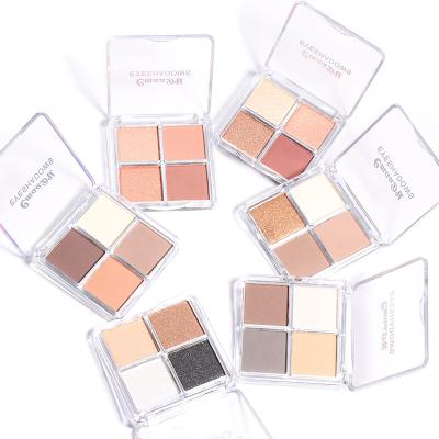 China Waterproof tresluces shade dye eyeshadow makeup cosmetic top pressed eyeshadow shimmer eye shadow for sale