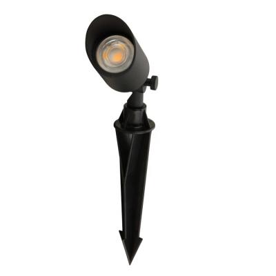 China Outdoor Waterproof Garden Landscape Die Casting IP65 Aluminum Black Gold Garden Spot Light and LED Spike Light for sale