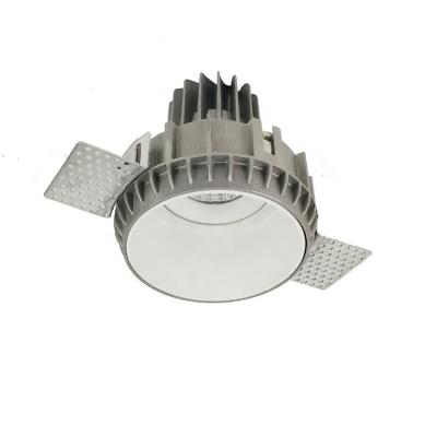 China New Residential Modern Aluminum Round Flip Down LED Trimless Downlight and Ceiling Spot Light for sale