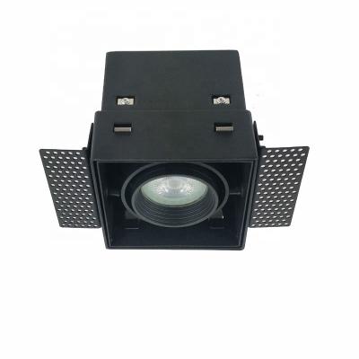 China Foshan Industrial KLN New Downlight Housing Spot One Trimless Head GU10 for sale