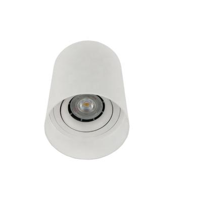 China Modern Aluminum GU10 MR16 LED Adjustable Flip Down Ceiling Light And LED Downlight Surface Mounted Housing for sale