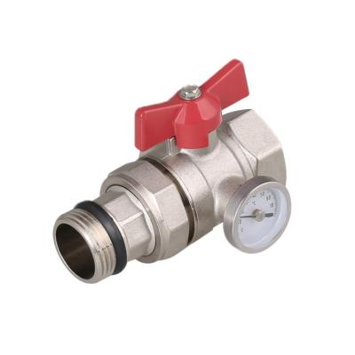 China General Popular Hot Selling Brass Ball Valve Floor Heating Systems Cheap Parts Wholesale for sale