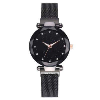 China 2022 New Women's Day/Date 2022 Luxury Analog Starry Sky Ladies Magnet Dress Bracelet Crystal Watch TW008 for sale