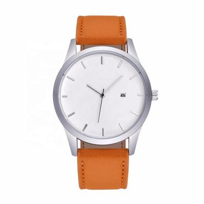 China Best Selling Day/Date Watch LW031 Men Fashion Bandwidth Calendar Leather Men's Sport Quartz Watches for sale