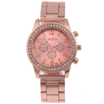 China Fashion TW010 Cheap China Day/Date Luxury Women Wrist Watch Geneva Quartz Diamond Numbers Female Watches for sale