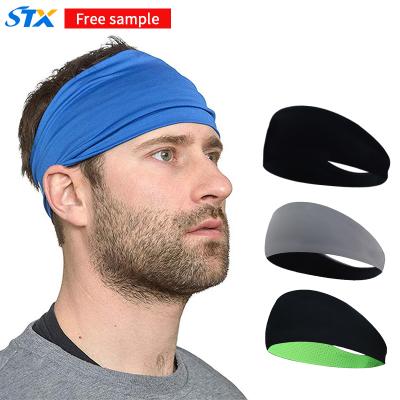 China Wholesale Women Sporty Cotton Girl Headband Sports Microfiber Head Band Yoga Hair Band Custom Soft Head Soft Head for sale