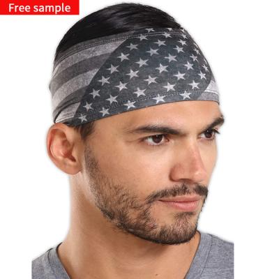 China Bulk Unisex Sports Cheap Headband Microfiber Beauty Sports Face Headbands Print With Logo Women Workout Head Bands For for sale