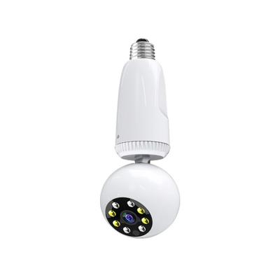 China Human Motion Tracking Security Wireless Lamp Camera HD Wifi IP Bulb Night Vision Panoramic CCTV Camera for sale