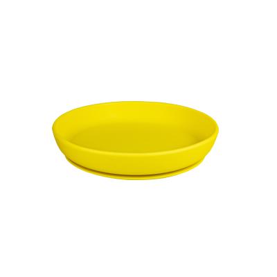 China BPA factory price food grade baby dinner plate best free sale waterproof silicone for sale