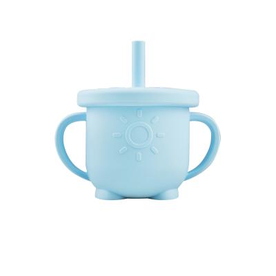 China Best Quality And Low Price Best Quality And Low Price Bpa Free Cute Sippy Cup Strap Silicone for sale