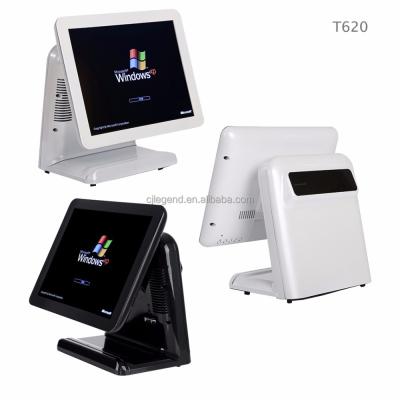 China Plastic Black/White Core i5 i7 15 inch All In One POS Tablet PC Touch Screen Terminal Windows 10/7 for sale