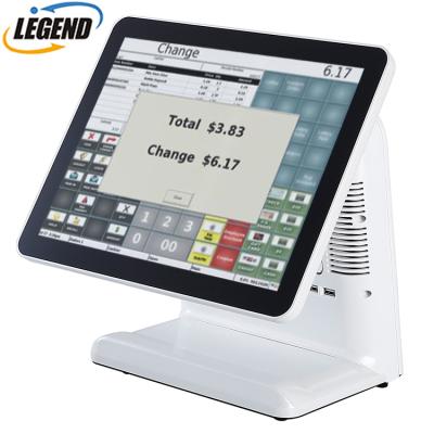 China T620C Plastic POS Terminal Windows White / Black Hardware Without Software For Retail System for sale