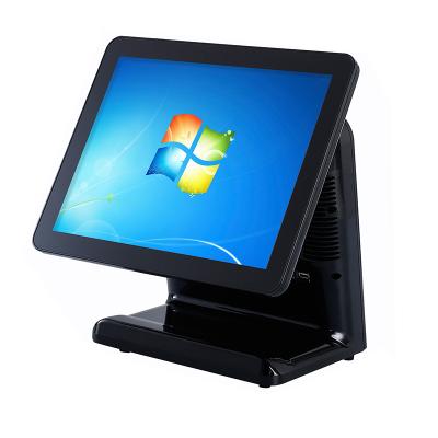 China Plastic Free Bezel Capacitive Touch POS System Windows 10 Vtop POS Terminal Black POS Devices for sale