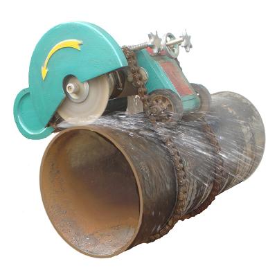 Κίνα Pipe Cutting WDG4-1 Model AC Cast Ductile Iron Pipe Electric Chain Type Pipe Cutting Machine προς πώληση