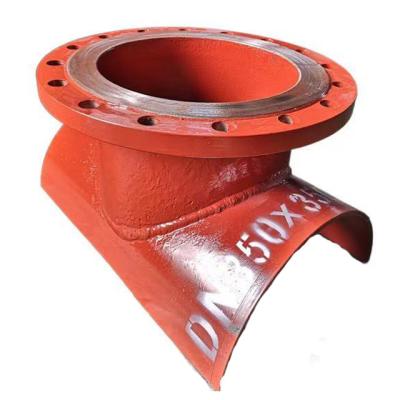 China Q345B/Q345R Carbon Steel Slot Weld Tee, Hot Tapping Fixture DN350x350 for sale