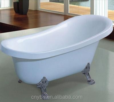 China Classic SPA Classic Claw Foot Freestanding Acrylic Bathtub for sale