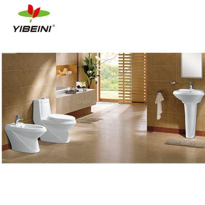 China China Sanitary Ceramic Bathroom Design Suite Take Care Of Toilet Set One Piece Toilet for sale