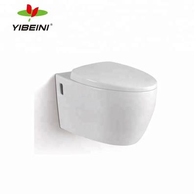 China Hidden Tank Chaozhou Sanitary Ware Bathroom Design Toilet Bowl Ceramic Wall Hung Toilet for sale