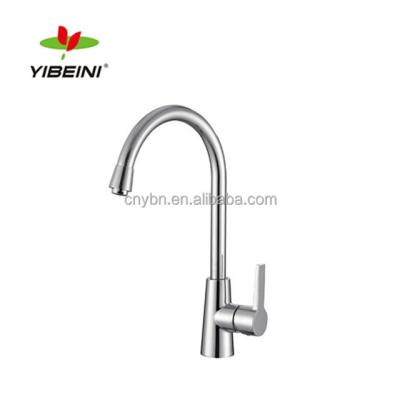 China Modern Design Contemporary High Quality Brass Kitchen Faucet for sale