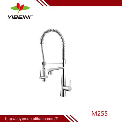 China Thermostatic Kitchen Sink Faucets Chinese Faucet Manufacturer Brass Single Lever Pull Out Kitchen Faucet for sale