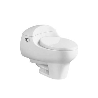 China Double-flow Chaozhou Factory Ceramic Sanitary Ware Ceramic Siphonic One Piece Toilet For Sale for sale