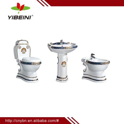 China China Luxury Ceramic Sanitary Ware China Toilet Bathroom Set from Alibaba for sale