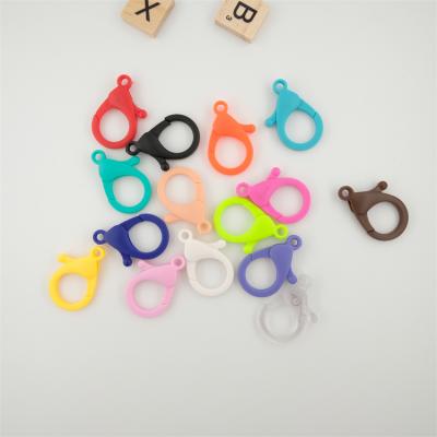 China Environmental Friendly Candy Waist Chain Buckle Color Resin Lobster Key Chain Clasp For Jewelry Making for sale