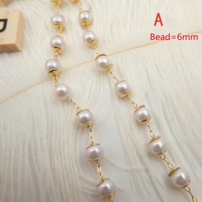 China Environmental Friendly Necklace Finding Cuban Chain Gold Plated Style Chain Roll For Jewelry Making 14k Gold Chain Roll for sale