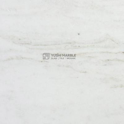 China Modern High Polished Galaxy Series 18mm Honed Frozen White Natural 20mm Marble Slab For Wardrobe Wall for sale