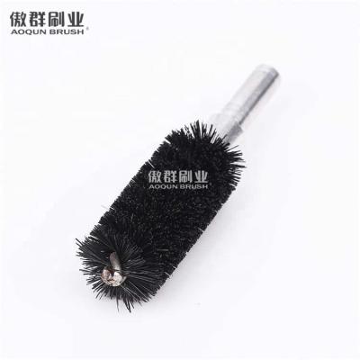 China Stainless steel cleaning wire/brass wire/nylon wire tube brush pipe cleaning brush spiral brush for sale