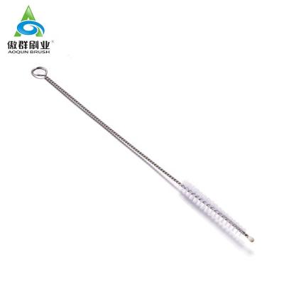 China Sustainable Stainless Steel Wire Cleaning Brush Bottles Straws Cleaning Brush Baby Breast Pump Hose for sale